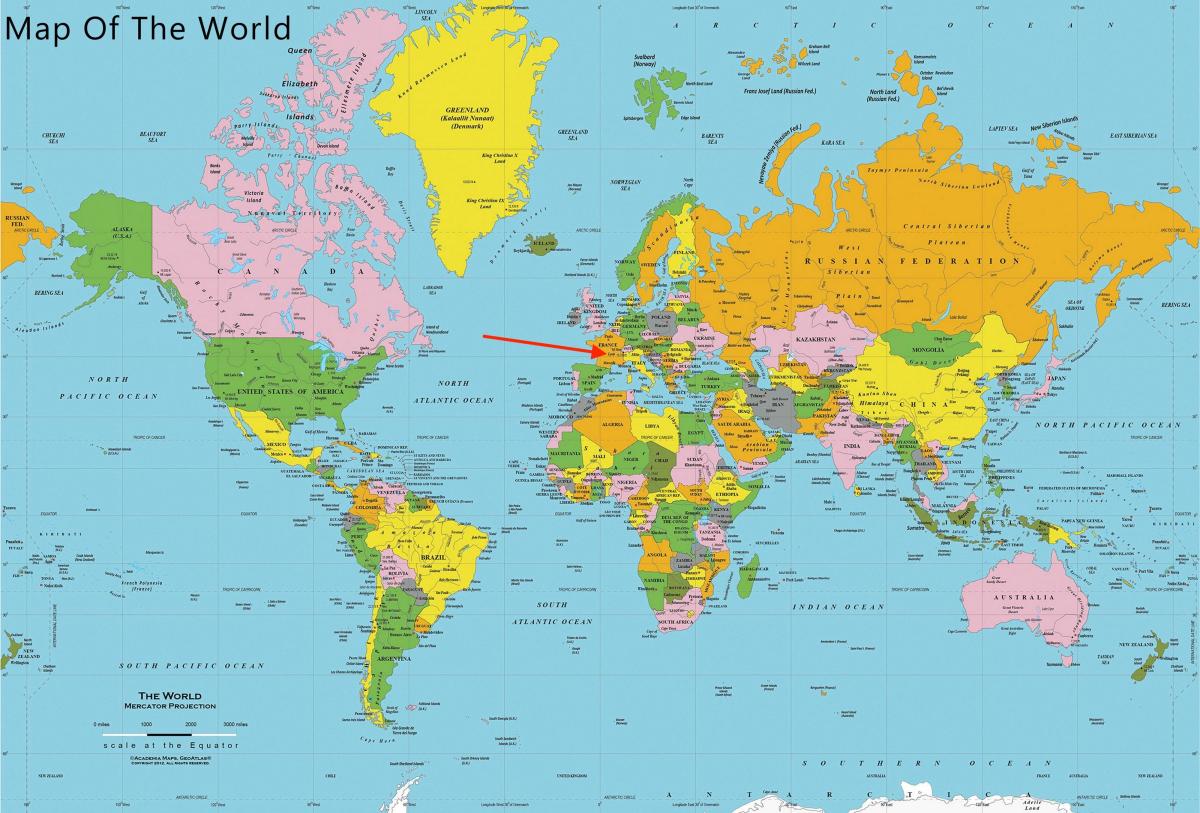 Lyon location on world map